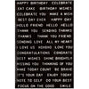Tim Holtz - Label Stickers - Sentiments