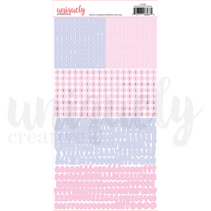 Uniquely Creative - Alpha Stickers - Mixed Pink