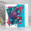 Creative Expressions Woodware  - Clear Stamp Set - Heart Collage