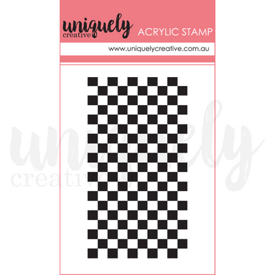 Uniquely Creative - Checkerboard Making Mini Stamp
