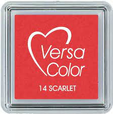 Versacolor Mini Ink Pads - 14 Scarlet