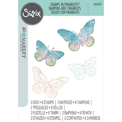 Sizzix by 49 and Market Stamps/Dies