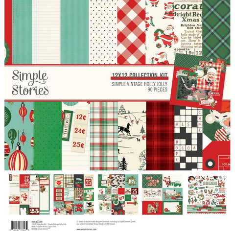 Simple Stories - Simple Vintage Holly Jolly Collection