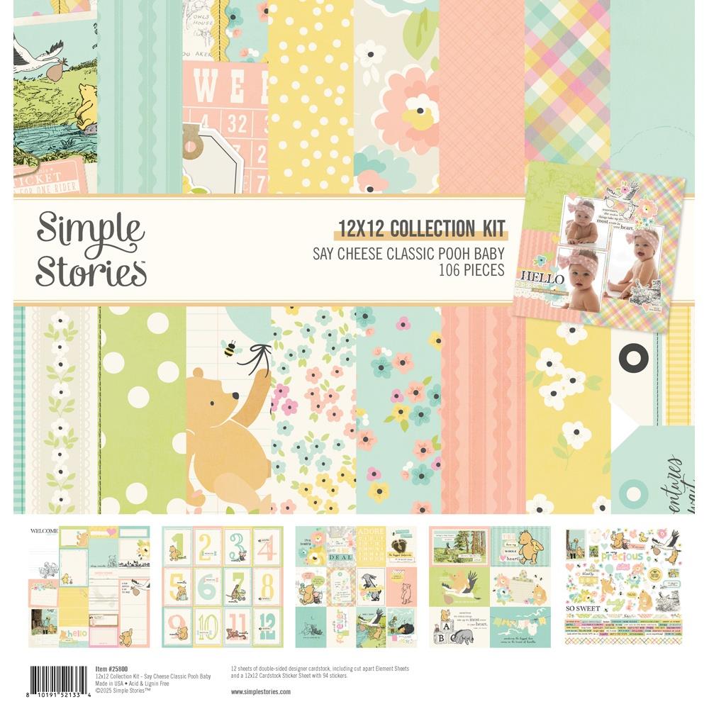 Simple Stories - Say Cheese Classic Pooh Baby Collection