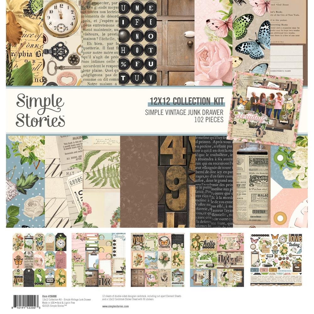 Simple Stories - Simple Vintage Junk Drawer Collection