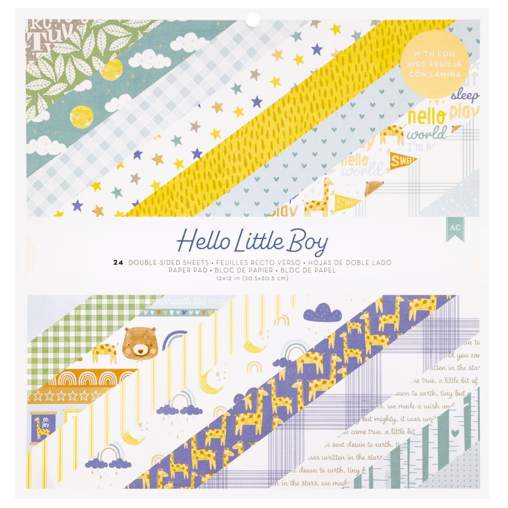American Crafts - Hello Little Boy Collection