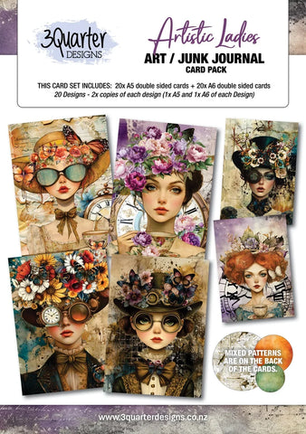 3Quarter Design Art/Junk Journal Products
