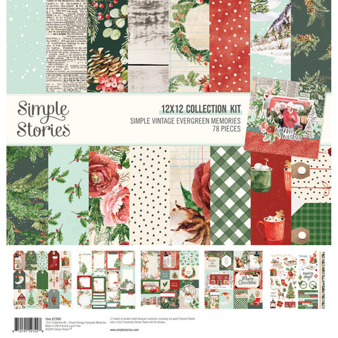 Simple Stories - Simple Vintage Evergreen Memories Collection