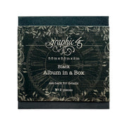 Graphic 45 - Staples Collection - Album in a Box - Black