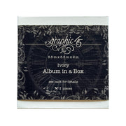 Graphic 45 - Staples Collection - Album in a Box - Ivory