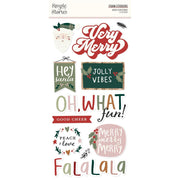 Simple Stories - Boho Christmas Foam Stickers 23/Pkg