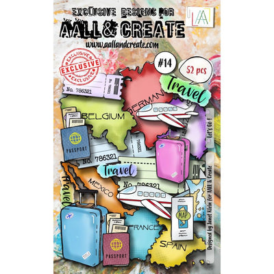 AALL And Create Ephemera #14 - Let's Go 52/Pkg