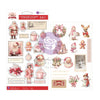 Prima - 25 & Peppermint Chipboard Stickers 34/Pkg