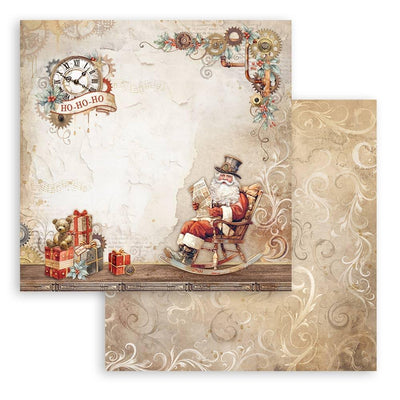 Stamperia - Gear Up for Christmas Paper - Santa Claus