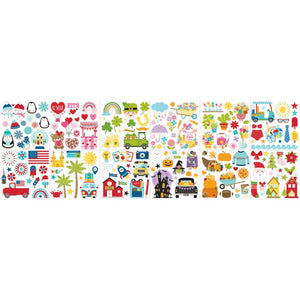 Bella Blvd - My Life 365 Ephemera Icons 172/Pkg