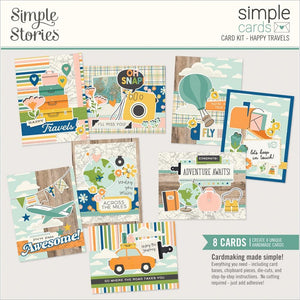 Simple Stories - Happy Travels - Simple Cards Card Kit