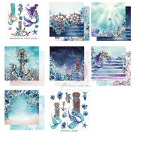 Prima - A Mermaid's Tale 12x12 Paper Pad 14/Pkg