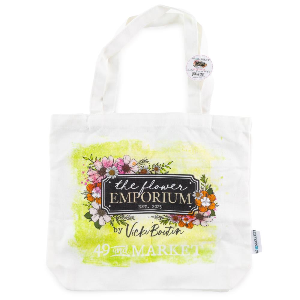 49 and Market - The Flower Emporium Tote Bag with Handle - Limited Edition