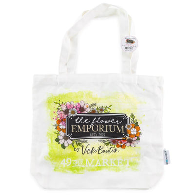 49 and Market - The Flower Emporium Tote Bag with Handle - Limited Edition