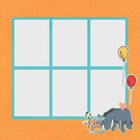 Simple Stories - Say Cheese Classic Pooh Birthday Page Pieces 26/Pkg