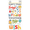 Simple Stories - Say Cheese Classic Pooh Birthday Foam Stickers 33/Pkg