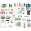 Carta Bella - New York City Ephemera Die Cuts 33/Pkg