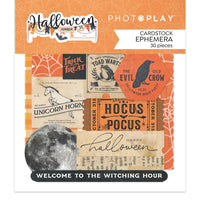 Photo Play - Halloween Junque Cardstock Ephemera 30/Pkg