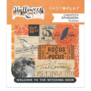 Photo Play - Halloween Junque Cardstock Ephemera 30/Pkg