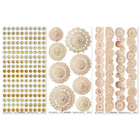 49 and Market - Nostalgic Memories Essential Rub-On Transfer Set 6"X12"