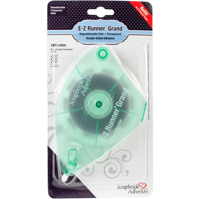 Scrapbook Adhesives E-Z Runner Grand Adhesive Refill - Transparent Repositionable Dots