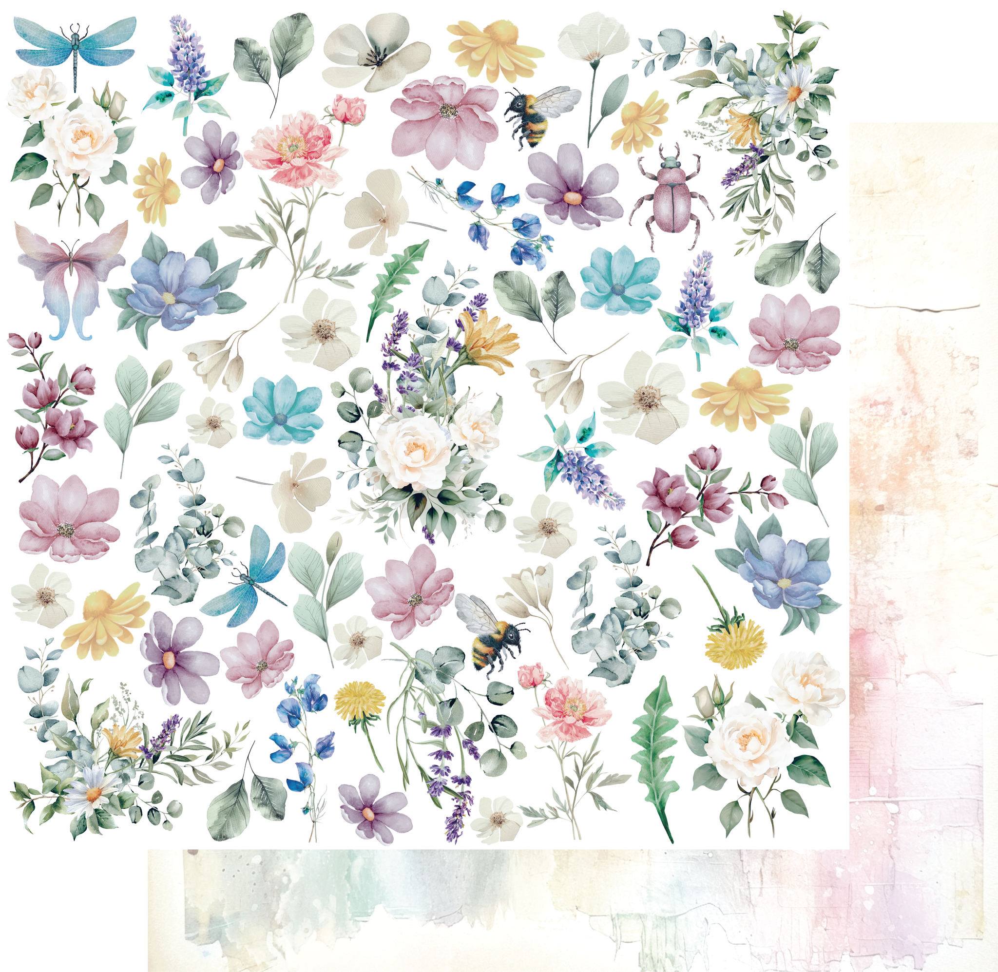 Uniquely Creative - Floral Archives Paper - Pretty Pollinator | All ...