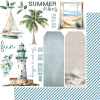 Uniquely Creative - Coastal Bliss Paper - To the Beach