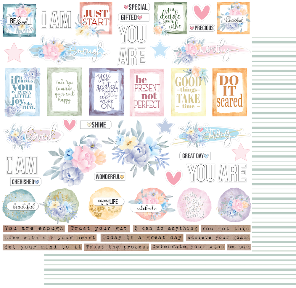 Uniquely Creative - Heart & Soul Paper - Good Advice
