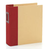 Simple Stories - Sn@p! Binder 6"X8" Cranberry Limited Edition