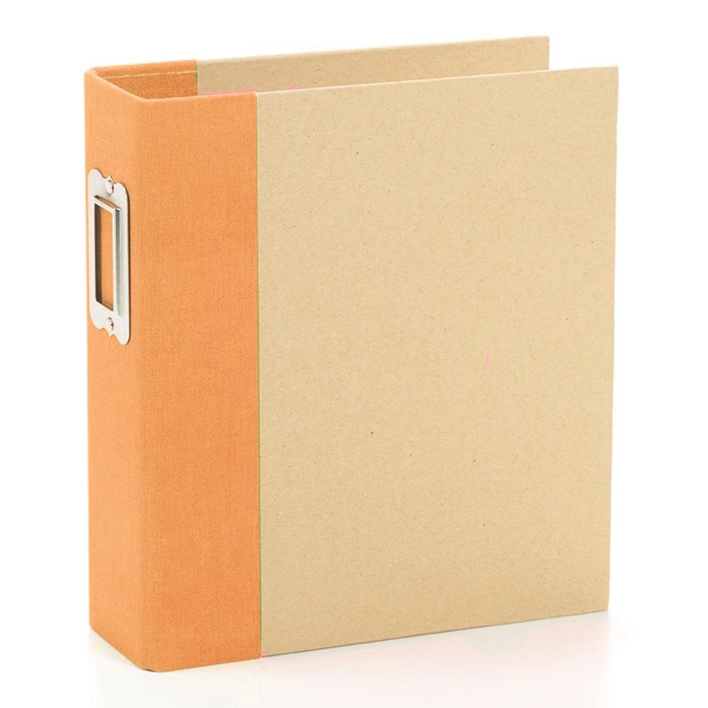 Simple Stories - Sn@p! Binder 6"X8" Orange Limited Edition