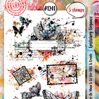 AALL And Create A6 Stamp #1241 -Epistolary Elegance