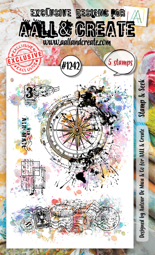 AALL And Create A6 Stamp #1242 - Stamp & Seek