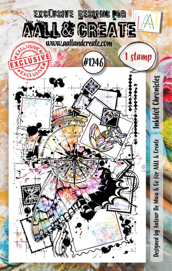 AALL And Create A7 Stamp #1246 - Inkblot Chronicles