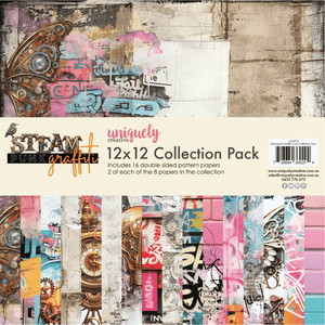 Uniquely Creative - Steampunk Graffiti 12x12 Collection Pack