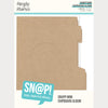 Simple Stories - Sn@p Collection - Mini Chipboard Album - Camera