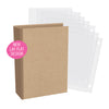 Simple Stories - SN@P! D-Ring Binder 4"X6" - Simple Kraft Chipboard