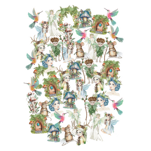 Uniquely Creative - Enchanted Forest Characters Vellum Creative Cuts
