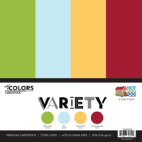 Photo Play - Hot Diggity Dog Cardstock Variety Pack 8/Pkg