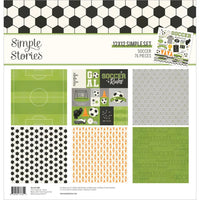 Simple Stories - 12x12 Simple Set - Soccer 76/Pkg