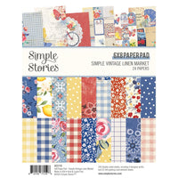 Simple Stories - Simple Vintage Linen Market - 6x8 Paper Pad