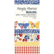 Simple Stories - Simple Vintage Linen Market - Washi Tape 5/Pkg