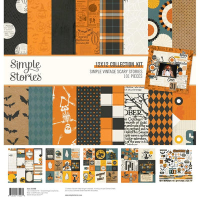 Simple Stories - Simple Vintage Scary Stories 12x12 Collection Kit