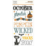 Simple Stories - Simple Vintage Scary Stories Foam Stickers 34/Pkg