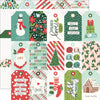 Simple Stories - Santa's Village Paper - Tag Elements