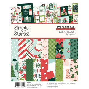 Simple Stories - Santa's Village 6x8 Paper Pad